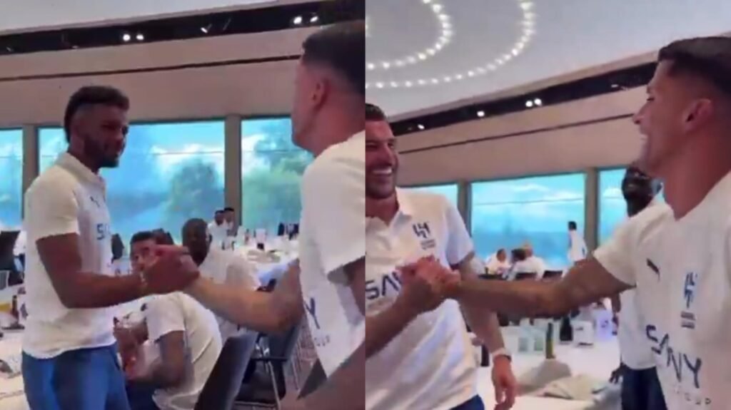 كانسيلو يرد بابتسامة بعد تعريف البليهي بـ”ثيو هيرنانديز .. تغطية