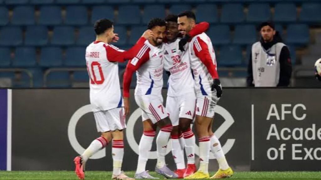 الشباب يواجه الشارقة الإماراتي ودياً