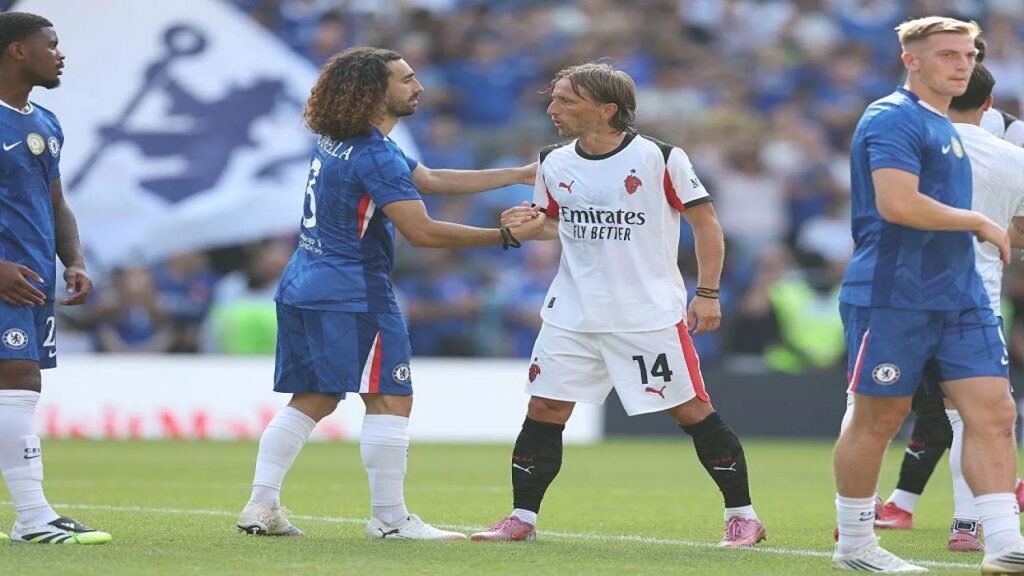 تشيلسي يتغلب على ميلان برباعية