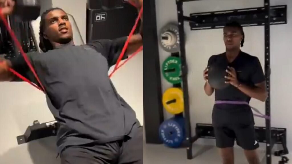 دارسي يؤدي تدريباته الخاصة قبل الانضمام للهلال .. تغطية