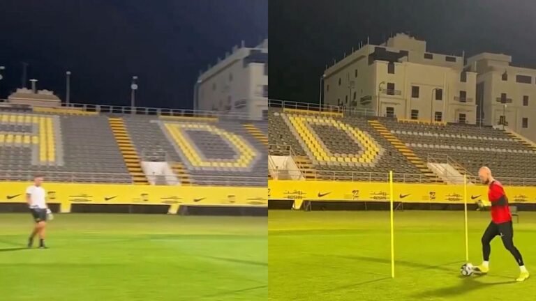 رايكوفيتش يعود لتدريبات الحراس الجماعية بحماس شديد .. تغطية