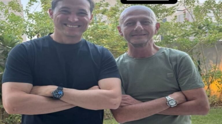 مالك نادي الخلود بن هاربورغ رفقة كالزادا: أقدم أصدقائي وأحدث خصومي.. صورة