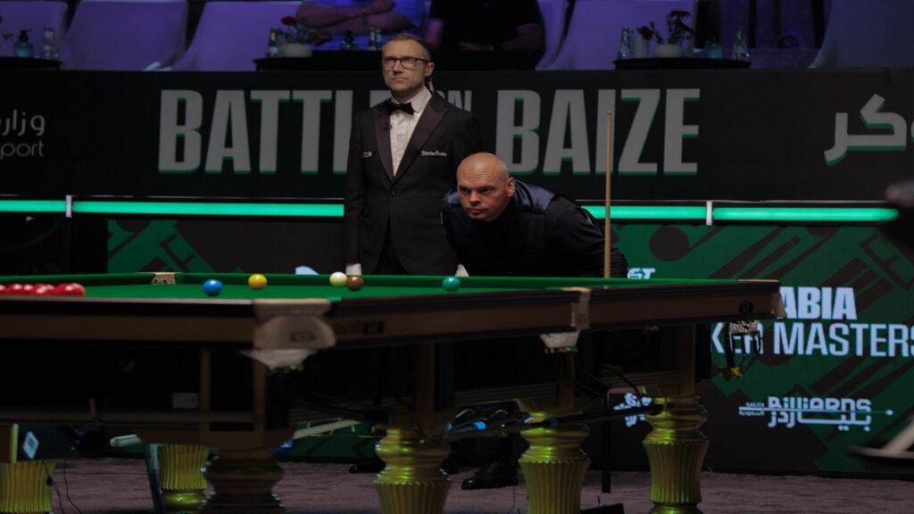 في منافسات بطولة الماسترز للسنوكر.. أرقام استثنائية وإشادات عالمية بتنظيم المملكة.. صور