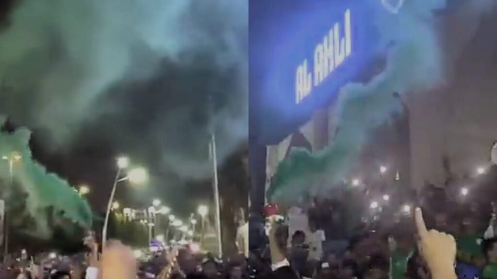 فرحة جماهير الأهلي في النادي بعد التتويج بالسوبر .. تغطية