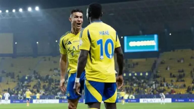 رونالدو لـ ماني خلال تدريبات النصر: ساديو عاد.. تغطية