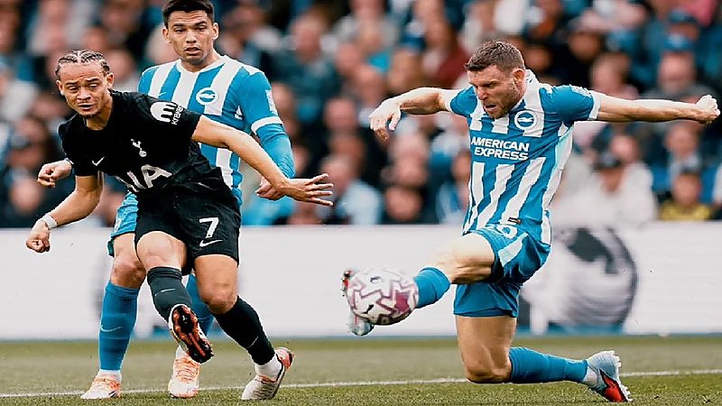 هدف بالخطأ يمنح توتنهام التعادل أمام برايتون