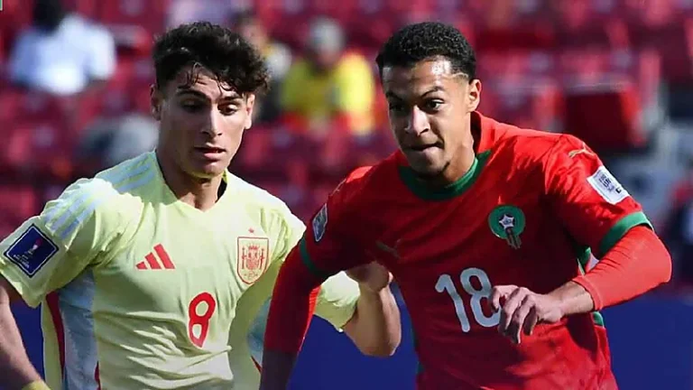 المغرب يبتكر قاعدة التحدي ويهزم إسبانيا في مونديال الشباب