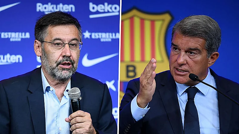 تورط رئيس برشلونة السابق في تشكيل حملات إلكترونية ضد أساطير النادي