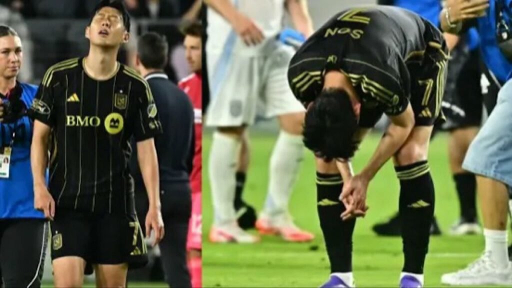 الكوري سون يعتذر لجماهير لوس أنجلوس بعد خسارتهم أمام سان دييغو