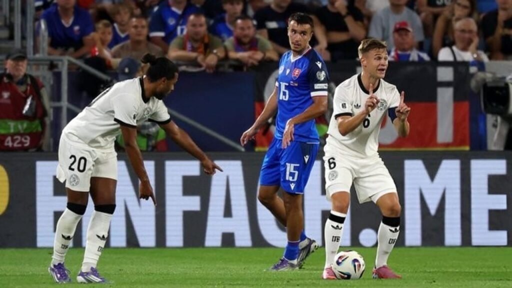 ألمانيا تسقط أمام سلوفاكيا في تصفيات المونديال