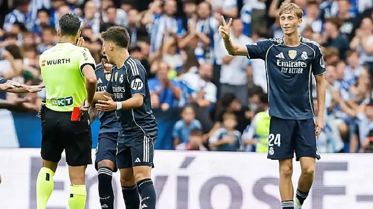 رفض استئناف ريال مدريد يثبت إيقاف هويسن لمباراة