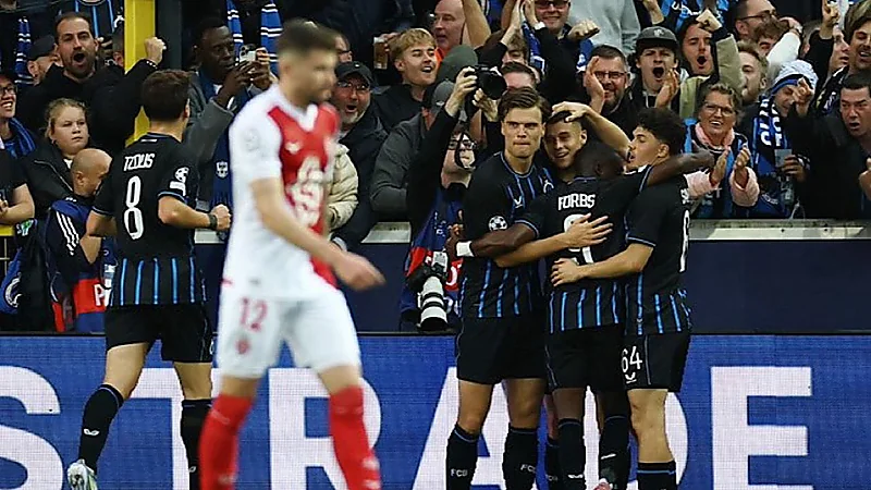 هزيمة مدوية لموناكو أمام كلوب بروج برباعية