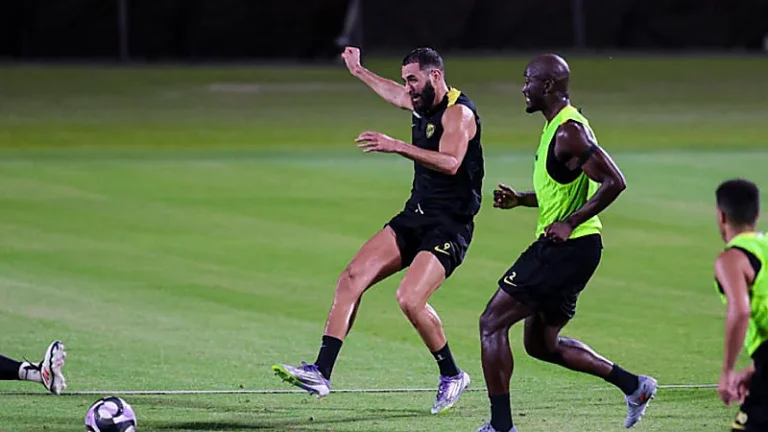 جاهزية بنزيما قبل مواجهة الوحدة