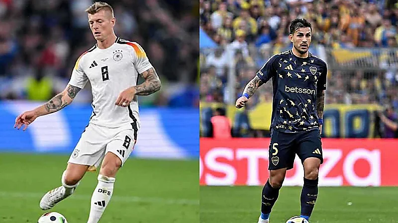 باريديس يقلد توني كروس بحرق أطراف رباط الحذاء.. تغطية