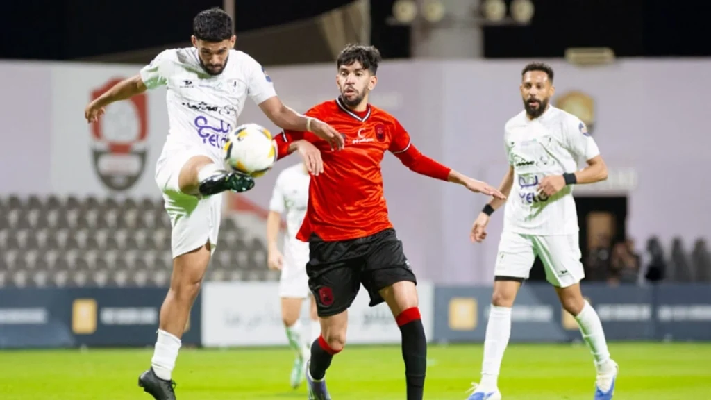 الرائد يفرض التعادل على الطائي في دوري يلو