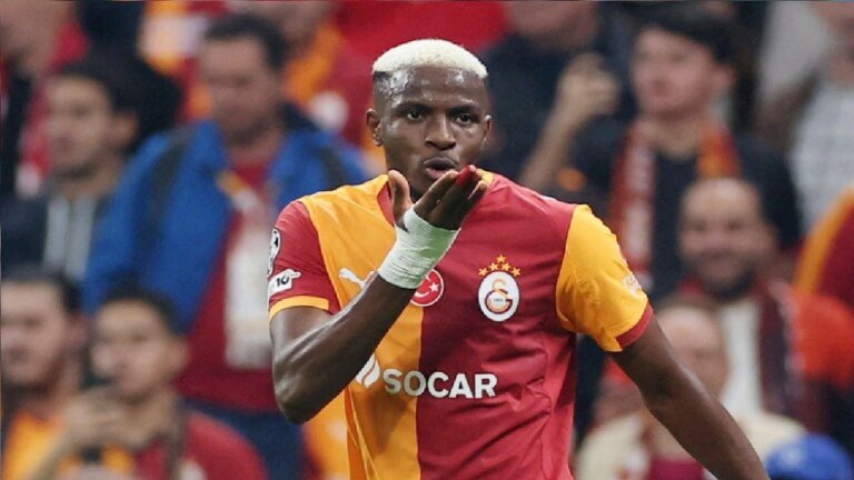 أوسيمين يدفع غلطة سراي للفوز على بودو جليمت بثلاثية