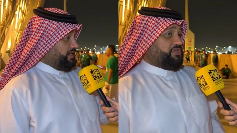 مشجع عراقي يشكر السعوديين: أخجلتونا بكرمكم وحفاوة استقبالكم  .. تغطية