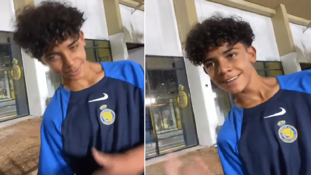 جونيور يتحدث العربية بطلاقة  برفقة صديقه .. تغطية