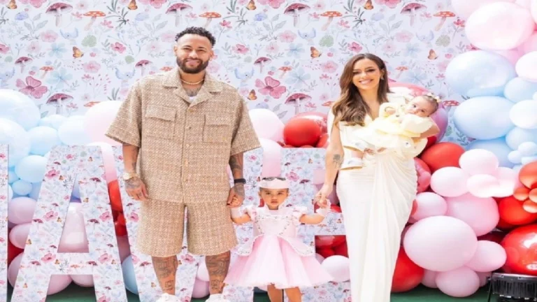 نيمار وبرونا يحتفلان بعيد ميلاد ابنتهما مافي.. صور