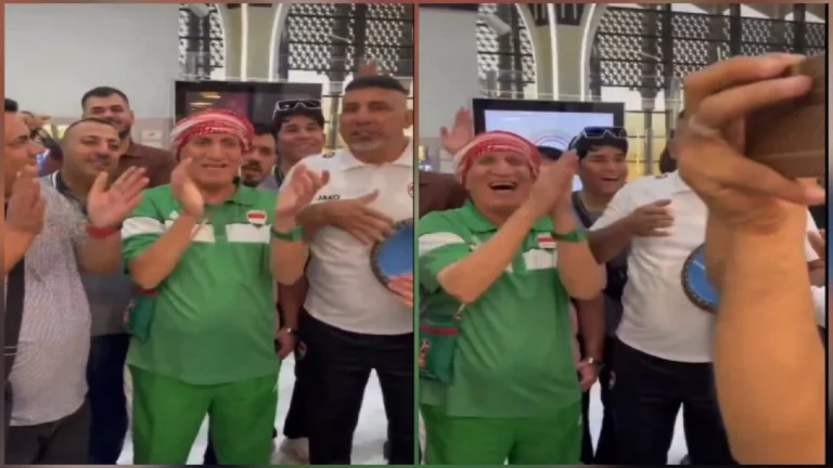 رابطة مشجعي منتخب العراق تصل جدة .. تغطية