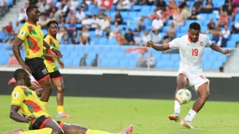 تونس تدكّ شباك ساو تومي بسداسية