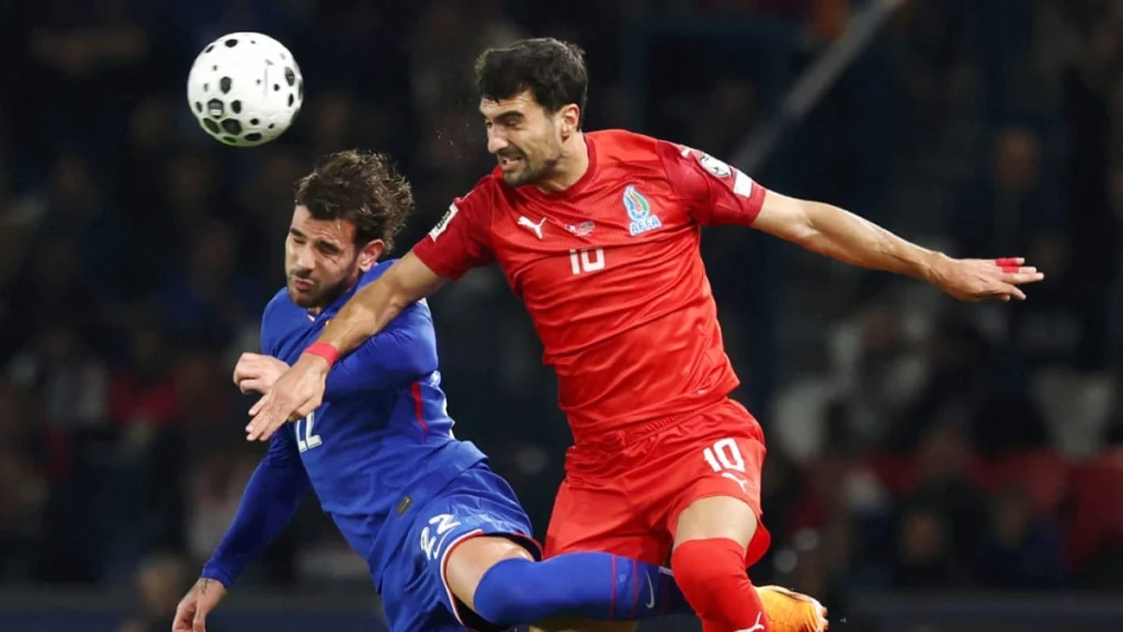 هيرنانديز يتألق بصناعة هدف في فوز فرنسا على أذربيجان