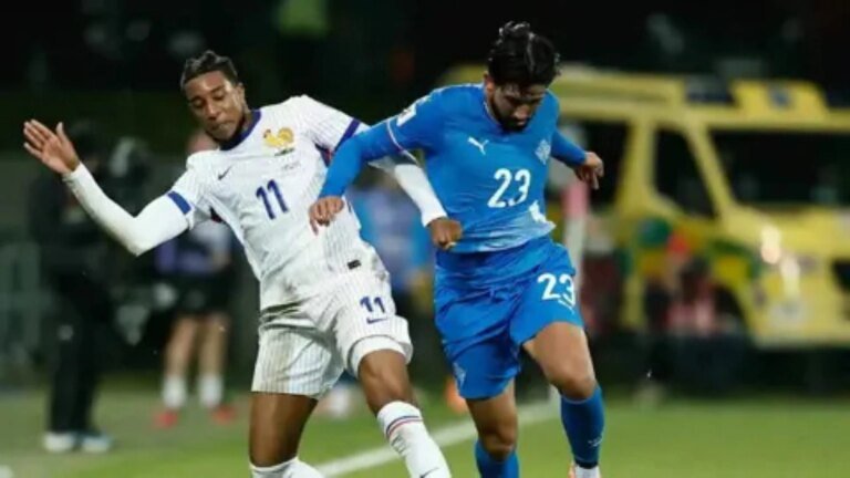 فرنسا تتعادل أمام آيسلندا في تصفيات المونديال