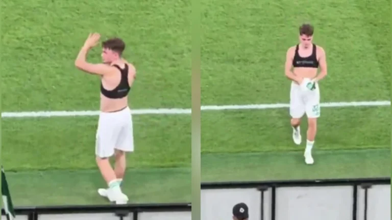 دامس يعتذر لجماهير الأهلي ويُهديهم قميصه بعد الفوز على الغرافة  .. تغطية