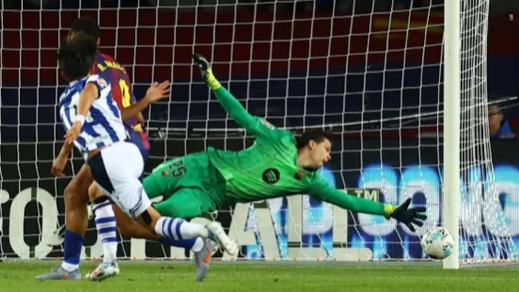 حارس برشلونة لا يرغب في مواجهة ريال مدريد