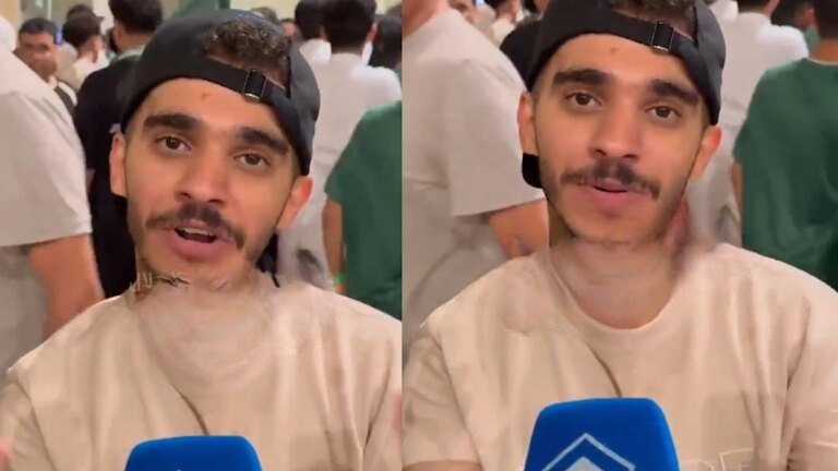 مشجع سعودي: خلصنا من الإندونيسي جيبوا لنا يونس محمود الحين.. تغطية