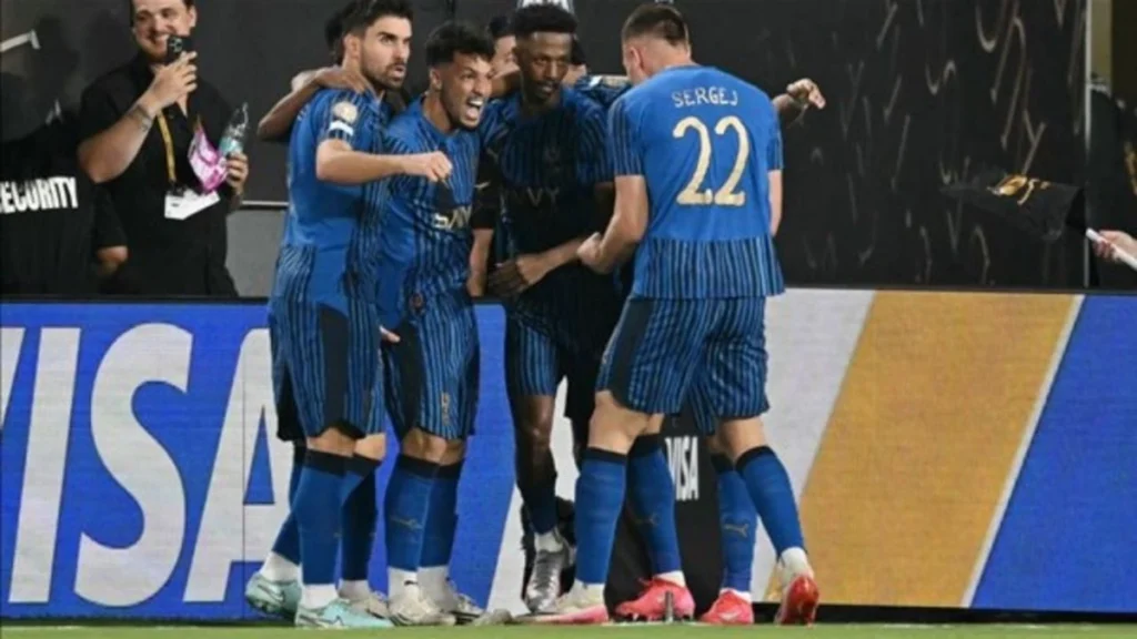 موقف رباعي الهلال الطبي قبل مواجهة الغرافة