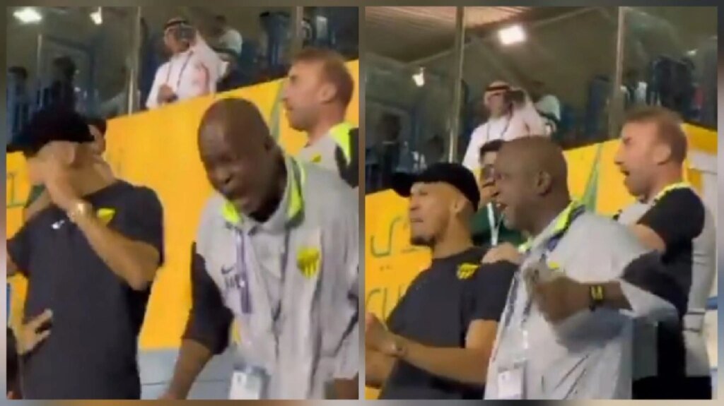 فرحة هستيرية لإدريس وفابينهو بعد عودة الاتحاد.. تغطية