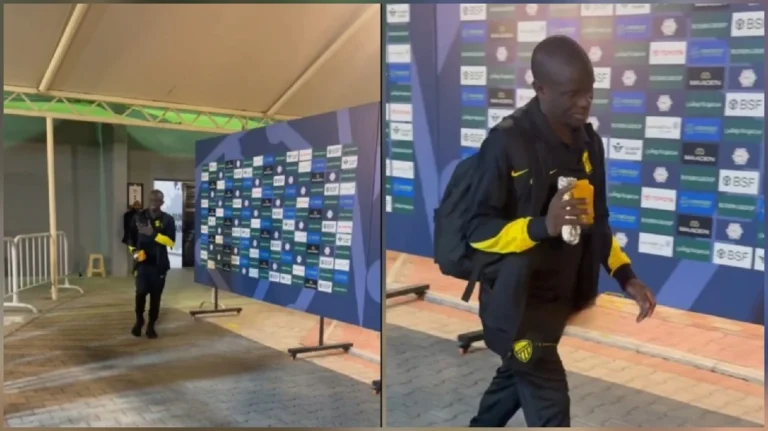 كانتي يعتذر عن التحدث بعد تعادل الاتحاد.. تغطية