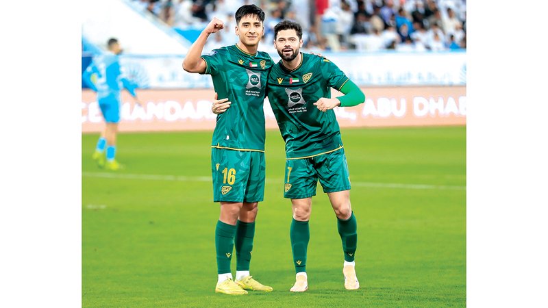 5 مشاهد فنية ميّزت فوز خورفكان على بني ياس