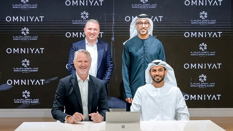 القمة العالمية للرياضة تُوقّع اتفاقية شراكة مع «أمنيات» العقارية