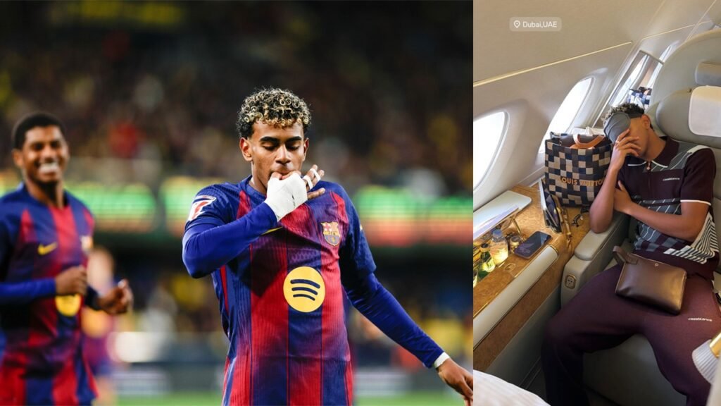 لامين يامال يقضي إجازته في دبي.. برشلونة منح اللاعبين راحة حتى 29 الجاري