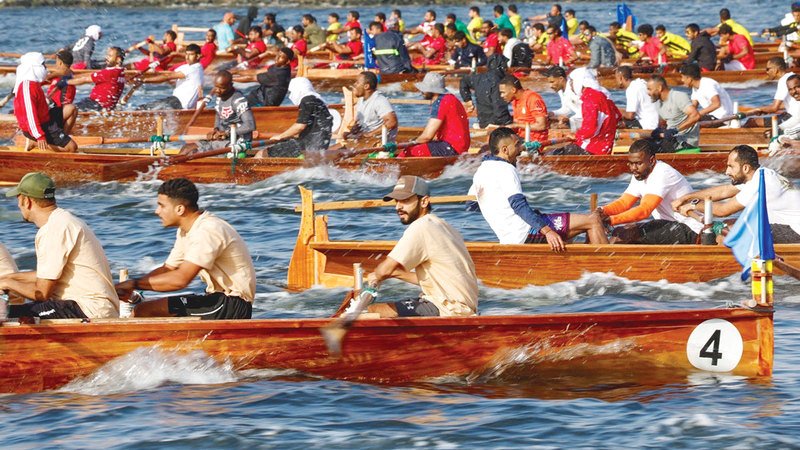 30قارباً تتأهل إلى «كأس آل مكتوم للتجديف المحلي»