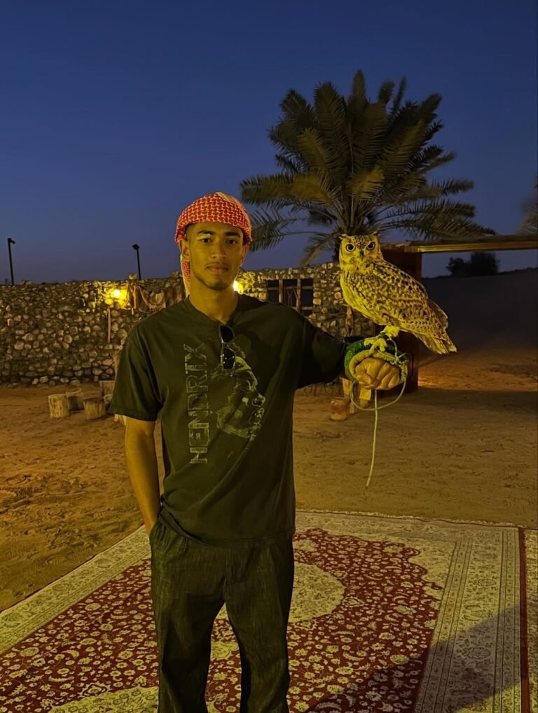 بيلينجهام يستمتع بقضاء إجازته في دبي