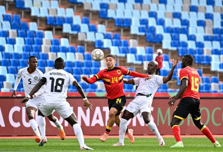 تعادل مخيب بين أنغولا وزمبابوي في أمم أفريقيا