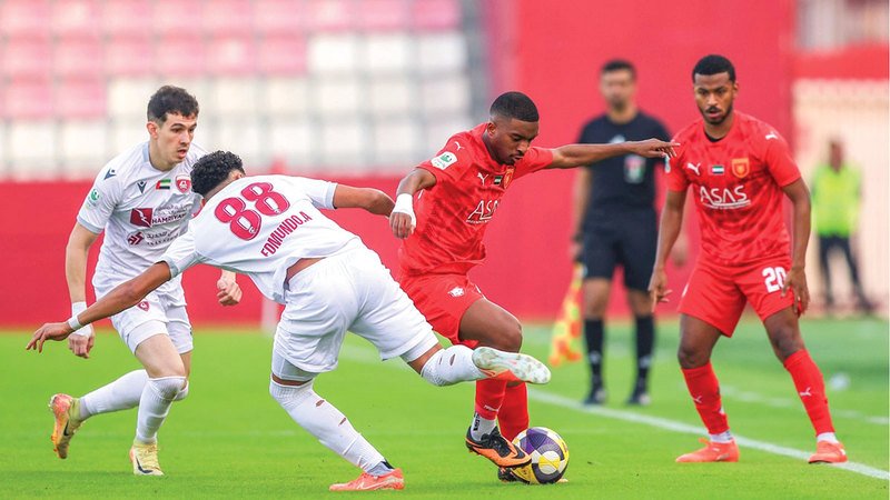 الفجيرة يخوض 4 مباريات ساخنة في تحدي صدارة «الأولى»