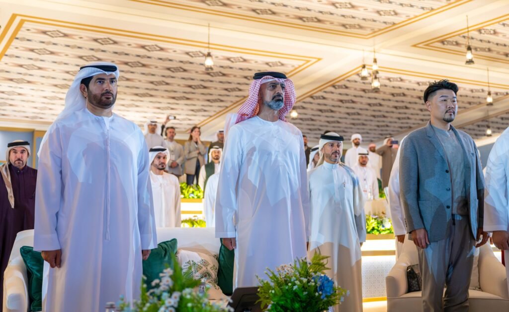 عمار بن حميد يشهد انطلاق النسخة الـ 23 من بطولة عجمان لجمال الخيل العربية