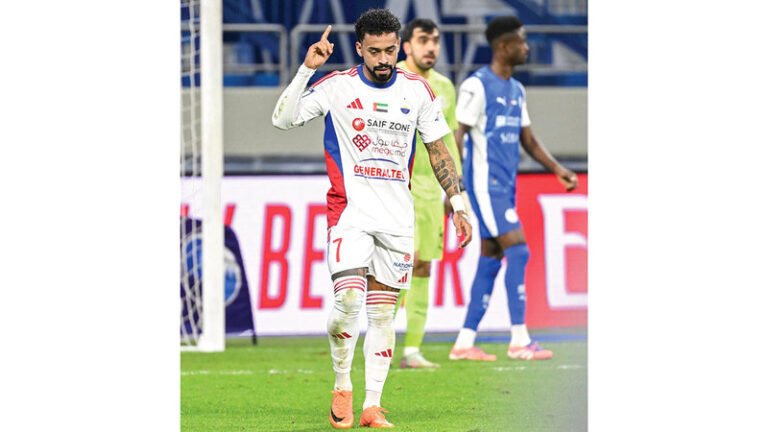 كايو لوكاس: الشارقة غالباً لا يستقبل أهدافاً بهذه الطريقة