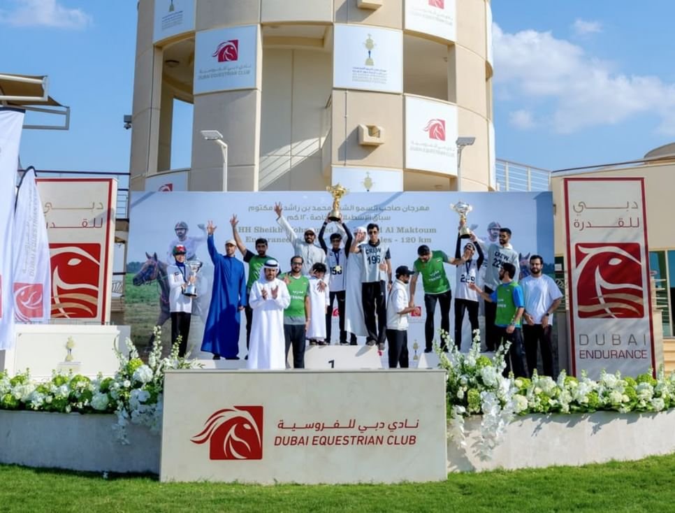 الفارس محمد مغير بطلاً لكأس الإسطبلات الخاصة في مهرجان محمد بن راشد للقدرة