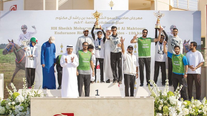 الفارس العميمي يُحلق بلقب «الإسطبلات الخاصة»